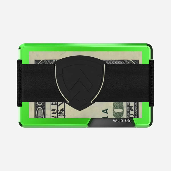 Wallet with Key Organizer - Alien Green