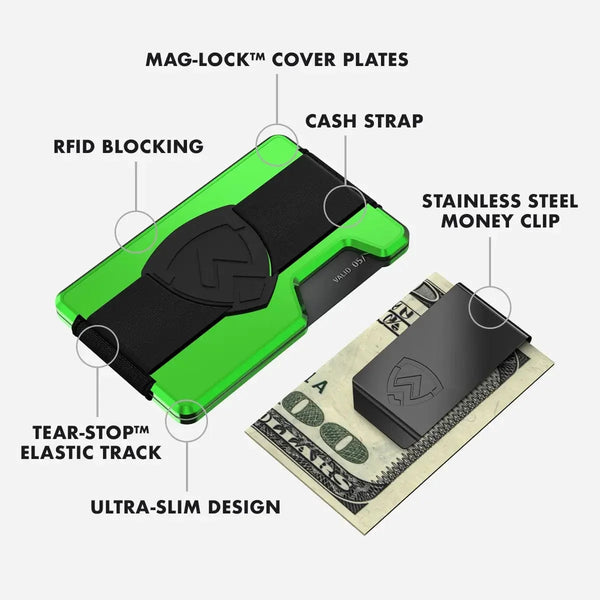Wallet Multitool Bundle - Alien Green