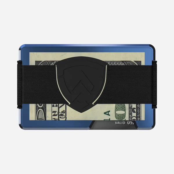 Wallet with Key Organizer - Navy Blue