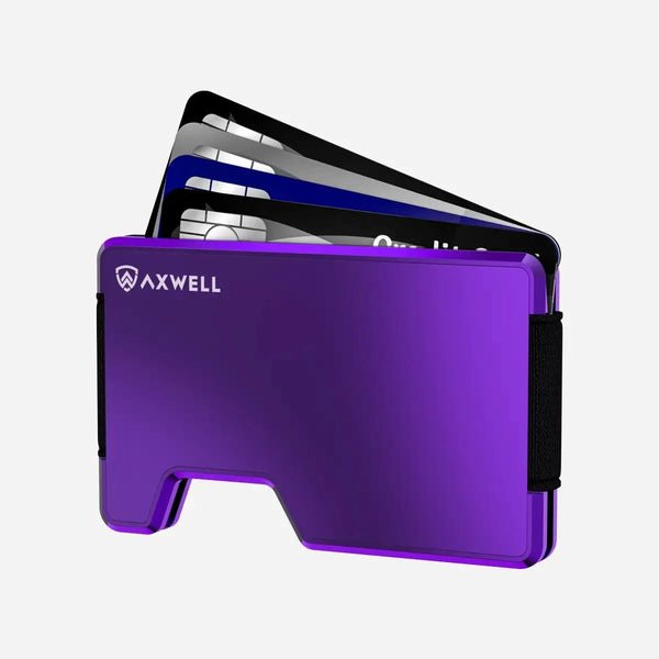 Wallet with Key Organizer - Royal Purple