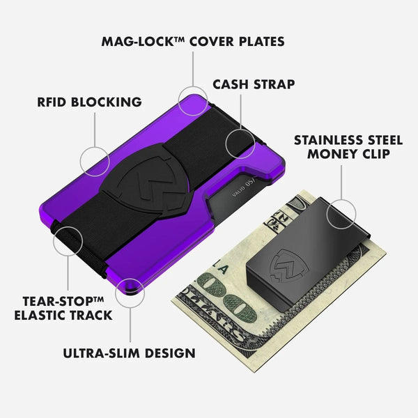 Axwell Wallet - Royal Purple