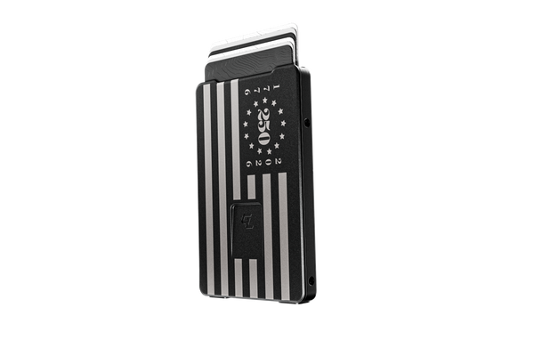 Groove Wallet® - Midnight Black 250th Flag