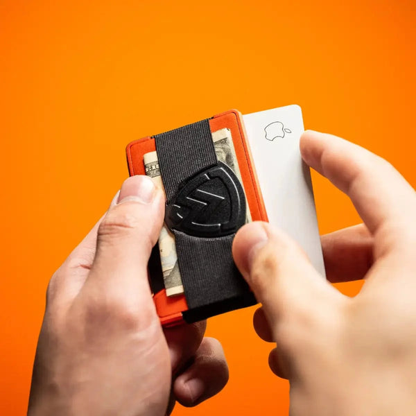 Wallet with Key Organizer - Blaze Orange