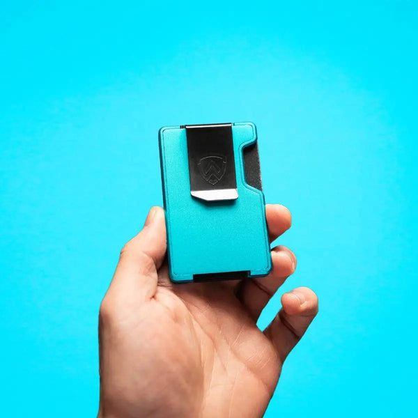 Wallet with Key Organizer - Bolt Blue