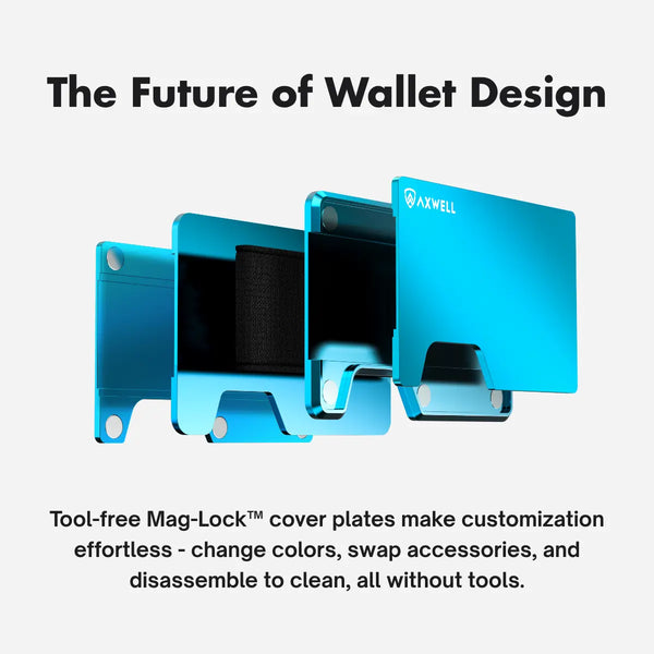 AirTag Wallet - Bolt Blue