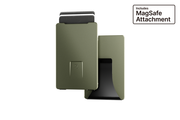 Groove Wallet® with MagSafe Plate - Base Camp Green