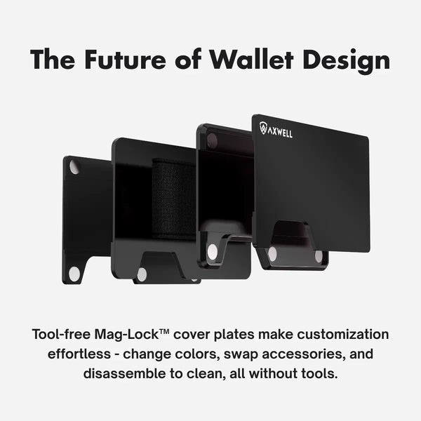 Wallet with Key Organizer - Jet Black