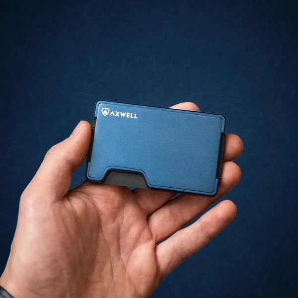 Wallet with Key Organizer - Navy Blue