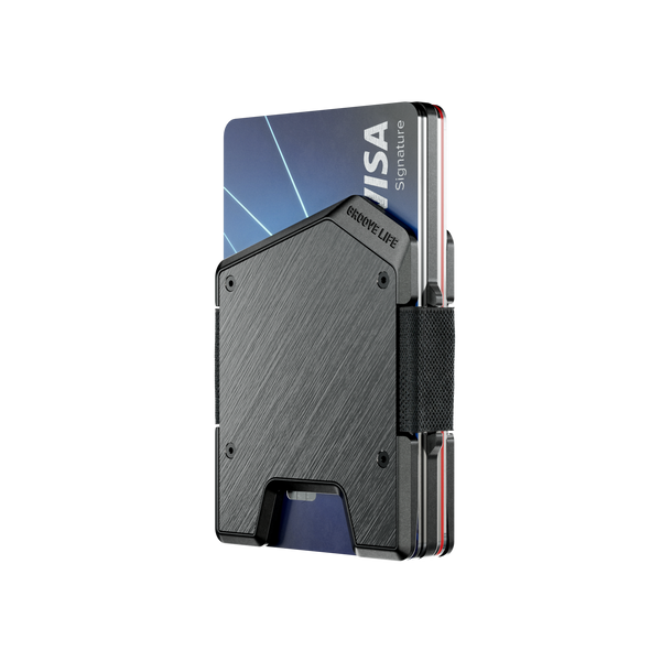 Groove Wallet® Stealth - Gunmetal