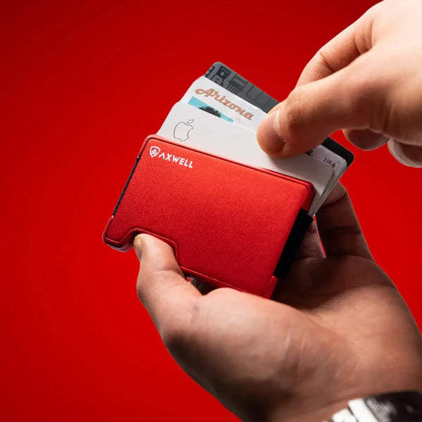 Axwell Wallet - Torch Red