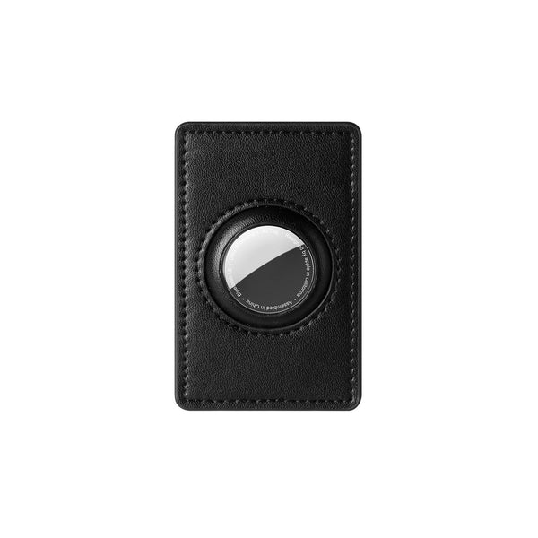 VW126-Mens Leather Trifold Wallet with Airtag Card Case and Magnetic Closure
