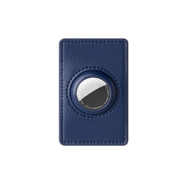 VW126-Mens Leather Trifold Wallet with Airtag Card Case and Magnetic Closure