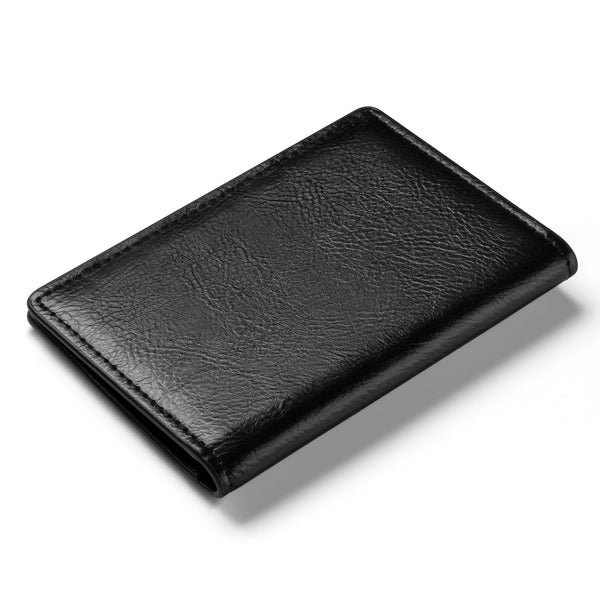 VW100- Exterior Two Slots For Banknote/Card Bi-fold Wallet